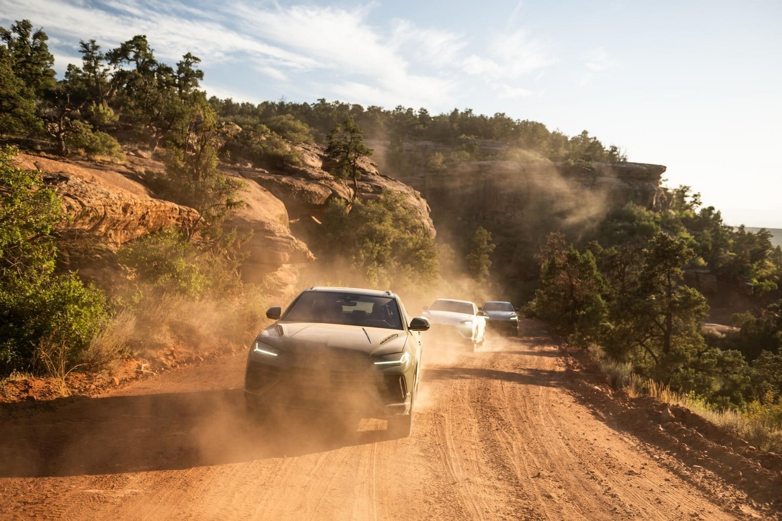 LAMBORGHINI URUS S NAVEGA NA ESPERIENZA AVVENTURA NO PARQUE NACIONAL DE ZION, EM UTAH (EUA), foto 4