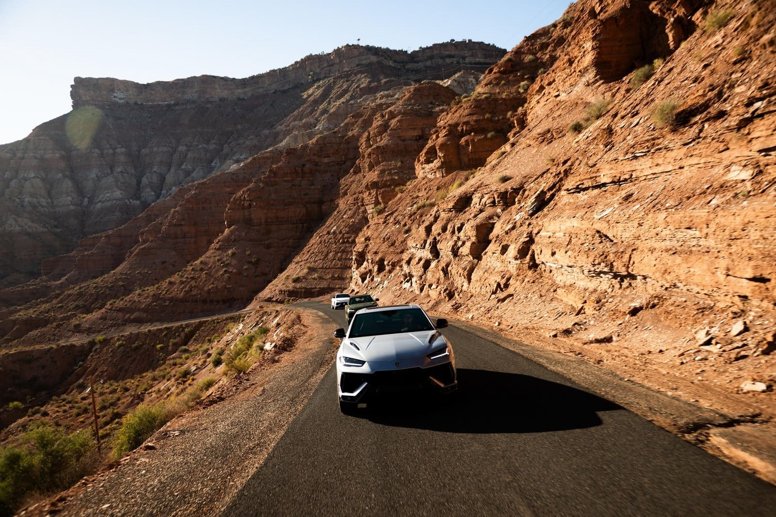LAMBORGHINI URUS S NAVEGA NA ESPERIENZA AVVENTURA NO PARQUE NACIONAL DE ZION, EM UTAH (EUA), foto 9