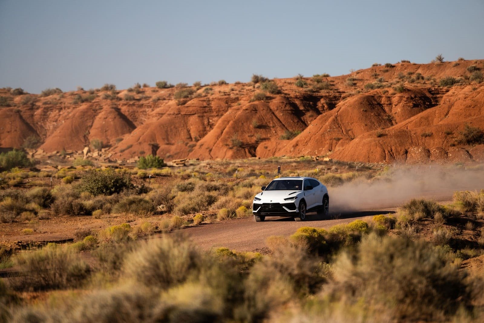 LAMBORGHINI URUS S NAVEGA NA ESPERIENZA AVVENTURA NO PARQUE NACIONAL DE ZION, EM UTAH (EUA), foto 14