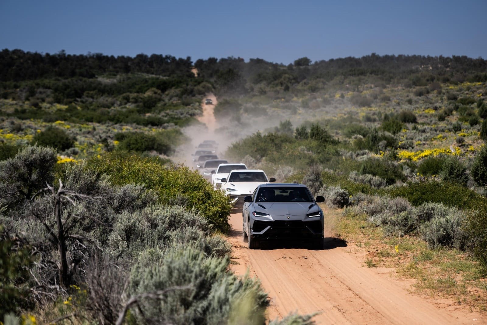 LAMBORGHINI URUS S NAVEGA NA ESPERIENZA AVVENTURA NO PARQUE NACIONAL DE ZION, EM UTAH (EUA), foto 20