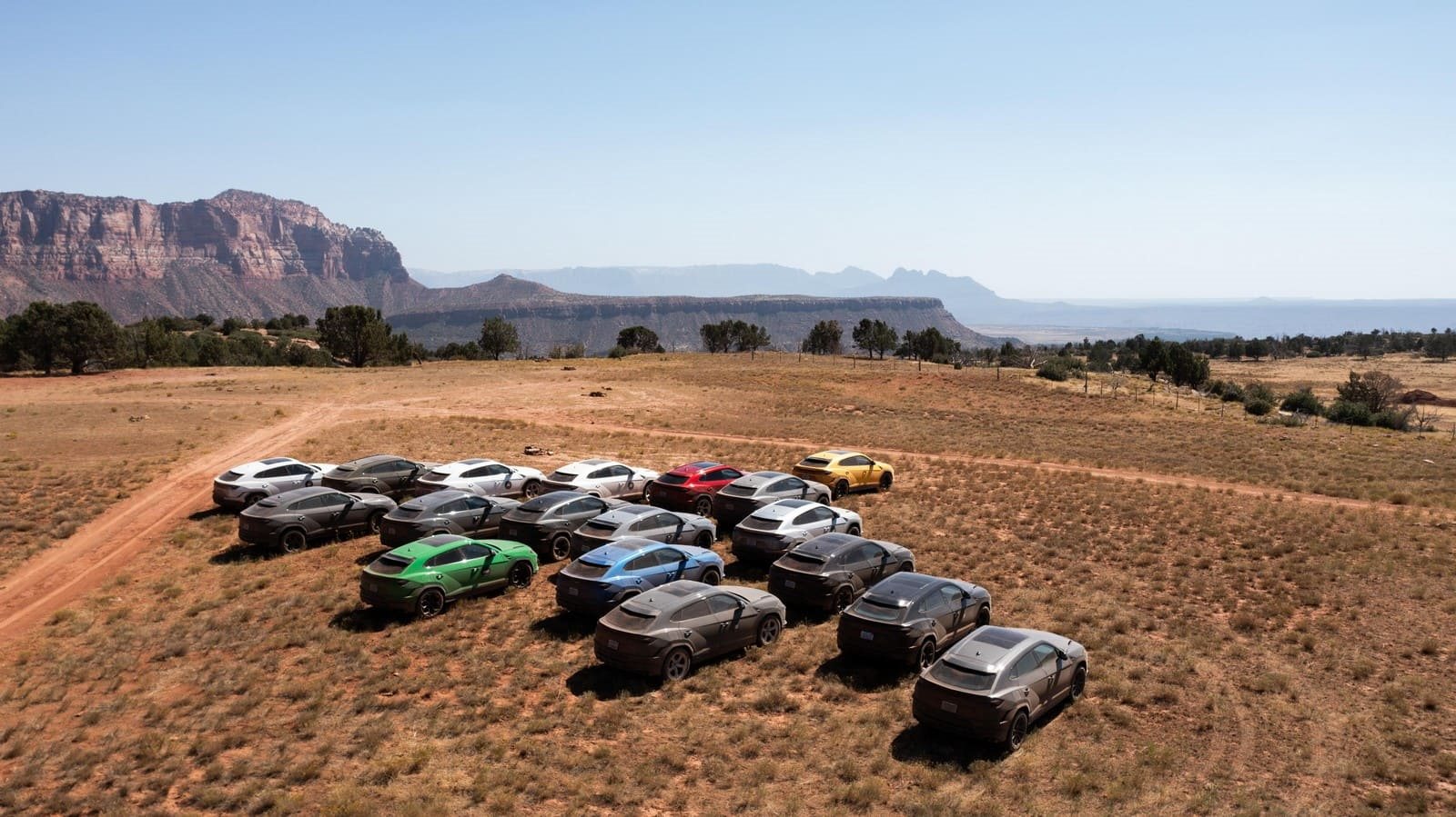 LAMBORGHINI URUS S NAVEGA NA ESPERIENZA AVVENTURA NO PARQUE NACIONAL DE ZION, EM UTAH (EUA), foto 23