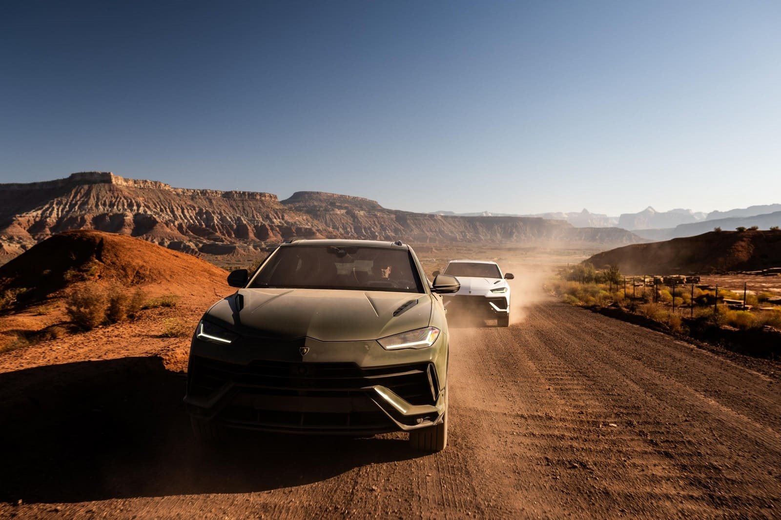 LAMBORGHINI URUS S NAVEGA NA ESPERIENZA AVVENTURA NO PARQUE NACIONAL DE ZION, EM UTAH (EUA), foto 27