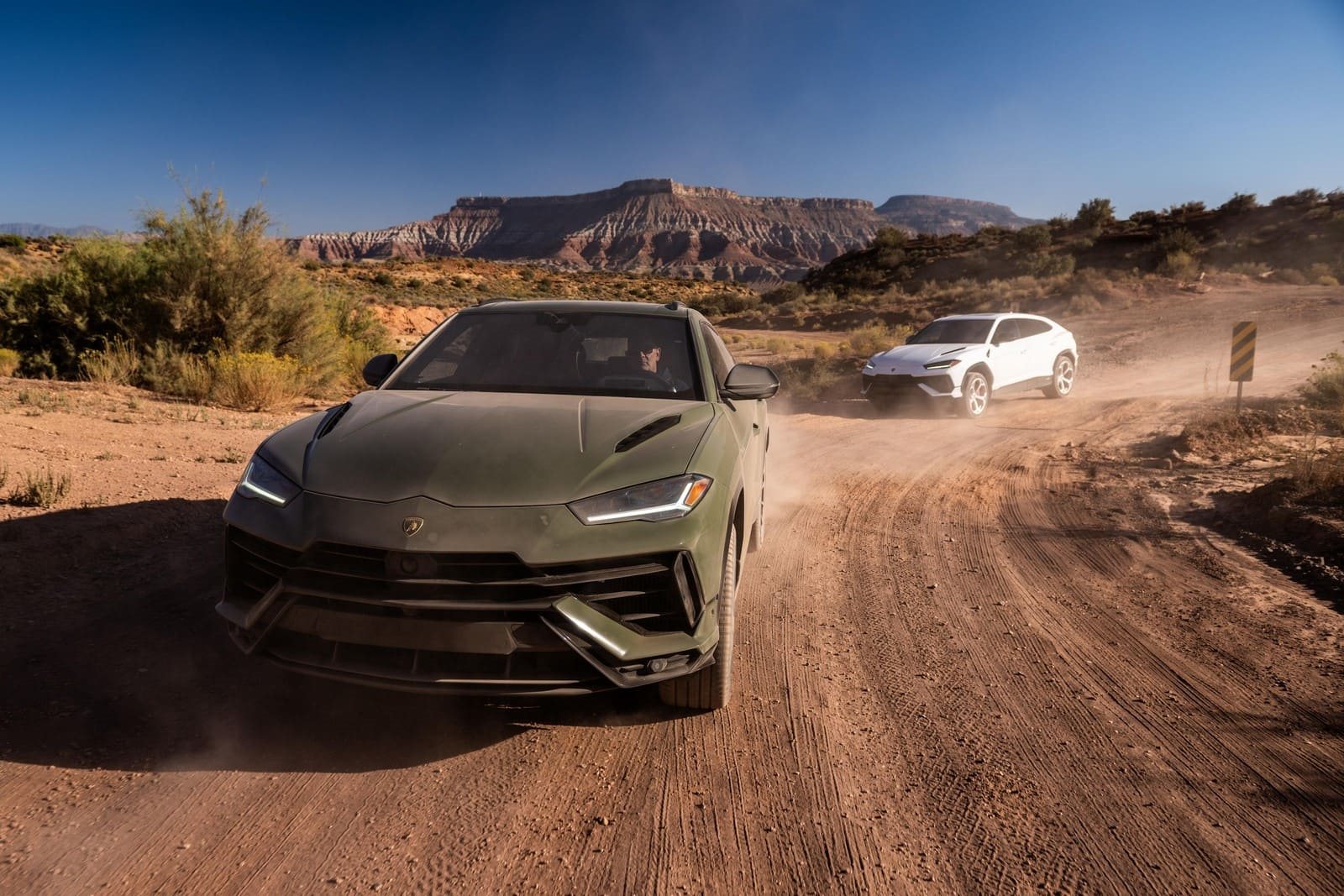 LAMBORGHINI URUS S NAVEGA NA ESPERIENZA AVVENTURA NO PARQUE NACIONAL DE ZION, EM UTAH (EUA), foto 28