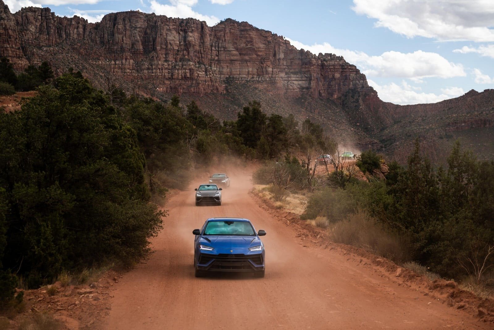 LAMBORGHINI URUS S NAVEGA NA ESPERIENZA AVVENTURA NO PARQUE NACIONAL DE ZION, EM UTAH (EUA), foto 34