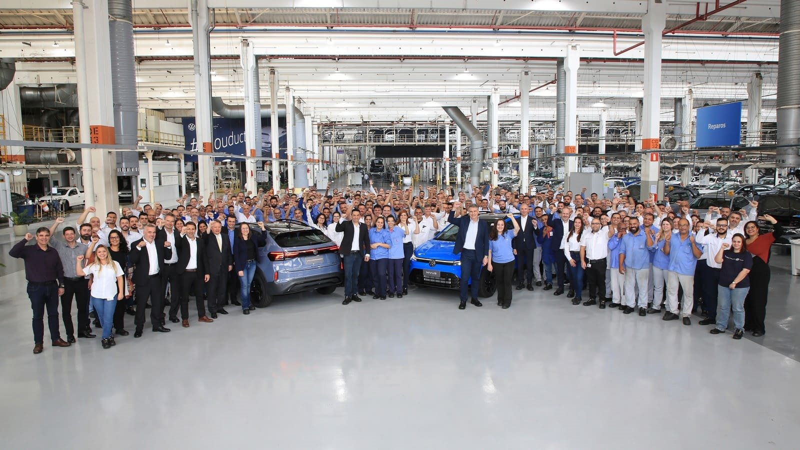 VOLKSWAGEN DO BRASIL CELEBRA O INÍCIO DA PRODUÇÃO DO NOVO NIVUS, foto 1