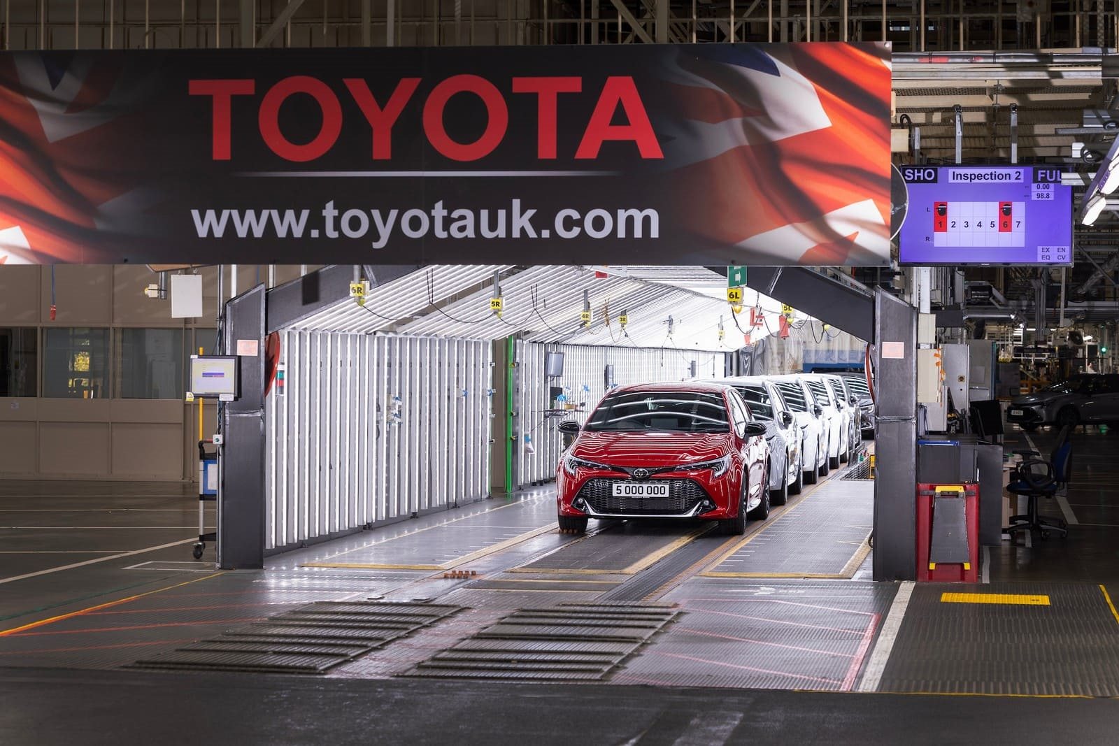 TOYOTA COROLLA ASSINALA UM NOVO MARCO COM A FABRICAÇÃO DO VEÍCULO CINCO MILHÕES DA TOYOTA NO REINO UNIDO, foto 2