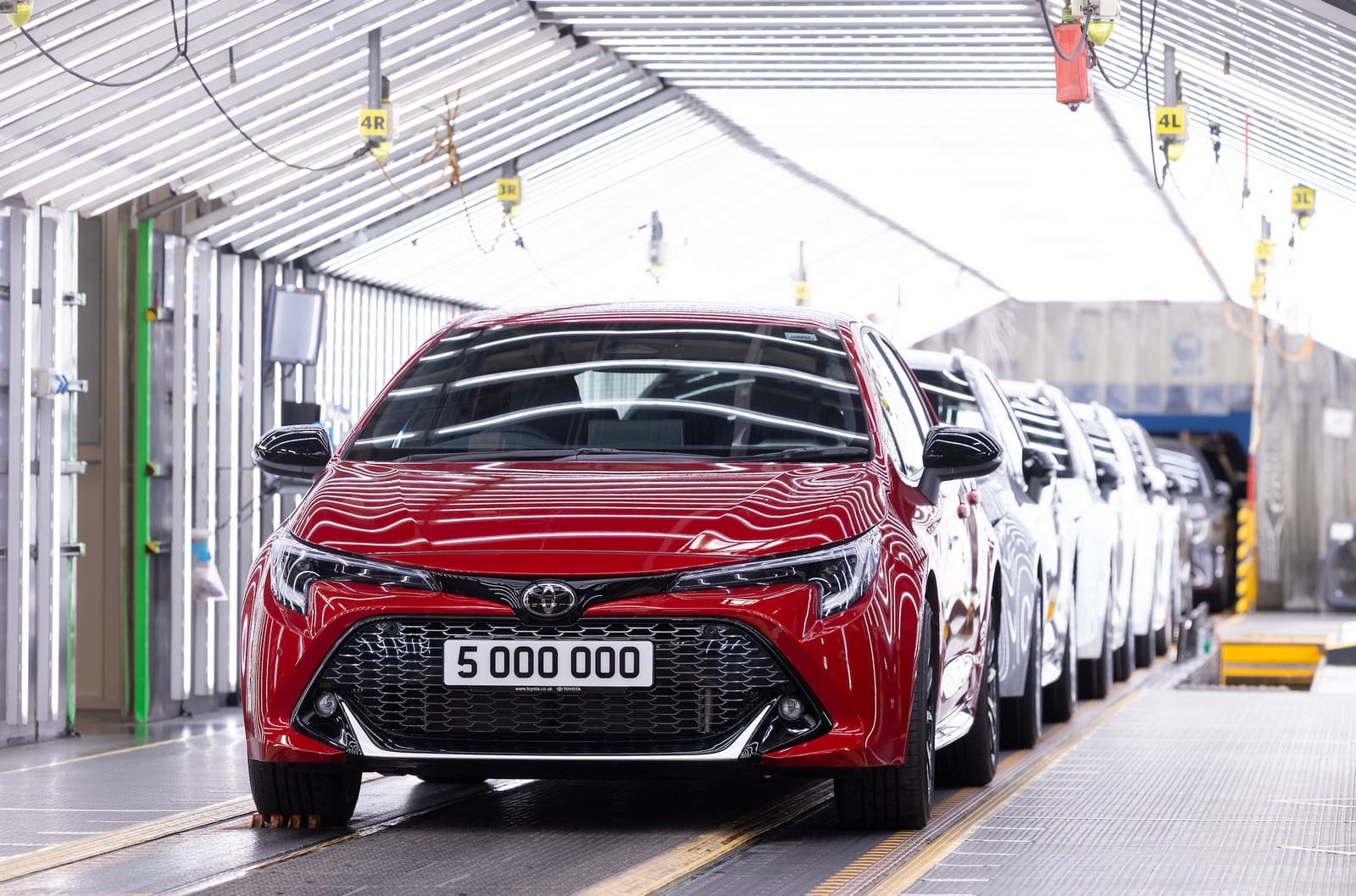 TOYOTA COROLLA ASSINALA UM NOVO MARCO COM A FABRICAÇÃO DO VEÍCULO CINCO MILHÕES DA TOYOTA NO REINO UNIDO, foto 3