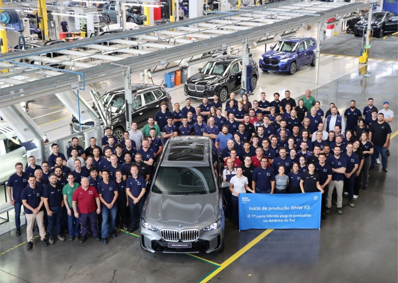 BMW INICIA A PRODUÇÃO DO BMW X5 NO BRASIL, PRIMEIRO MODELO HÍBRIDO PLUG-IN FABRICADO NA AMÉRICA DO SUL, foto 1