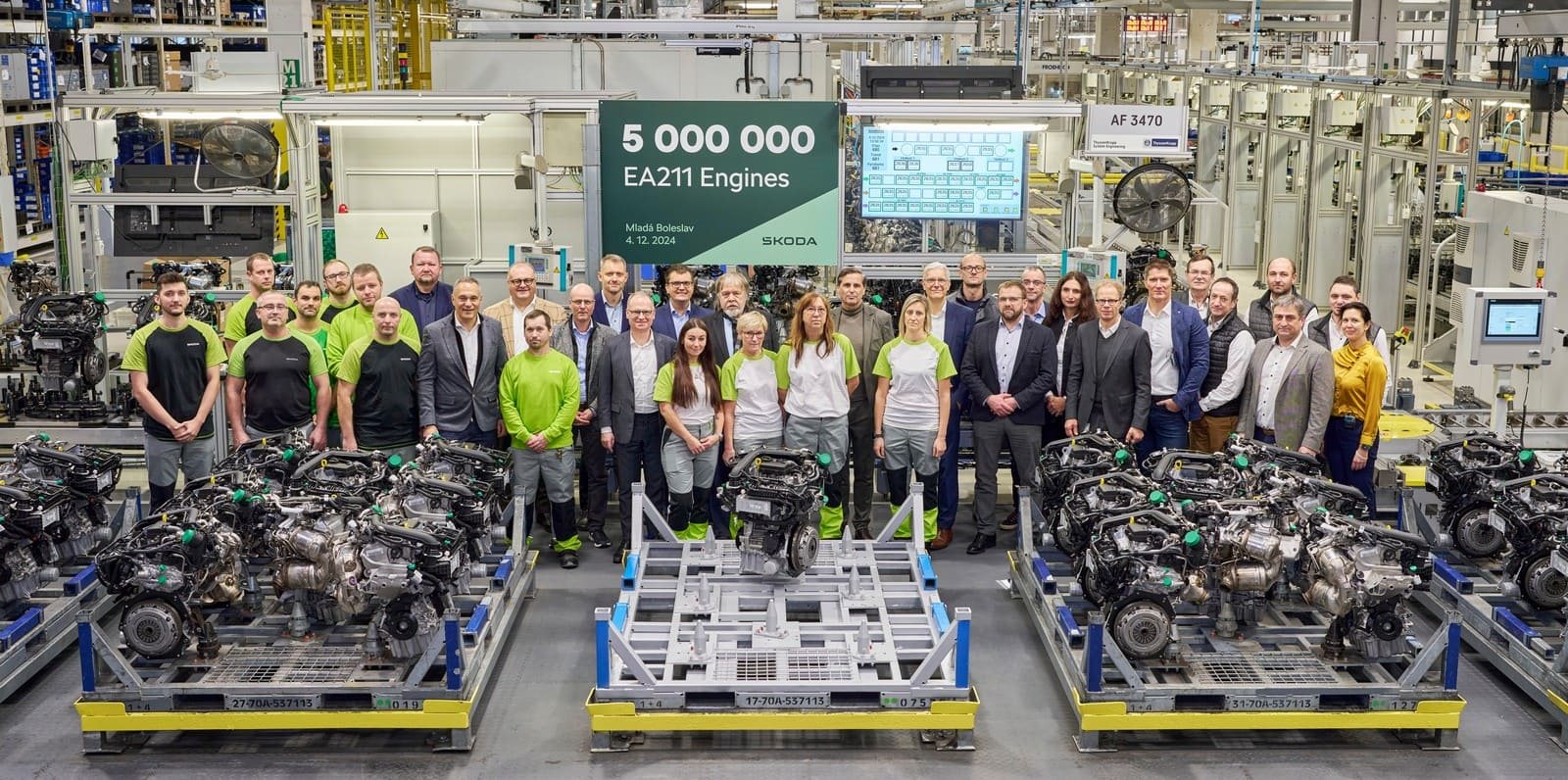 A SKODA CELEBRA 125 ANOS DE DESENVOLVIMENTO E FABRICAÇÃO DE MOTORES COM 15 MILHÕES DE UNIDADES PRODUZIDAS, foto 1