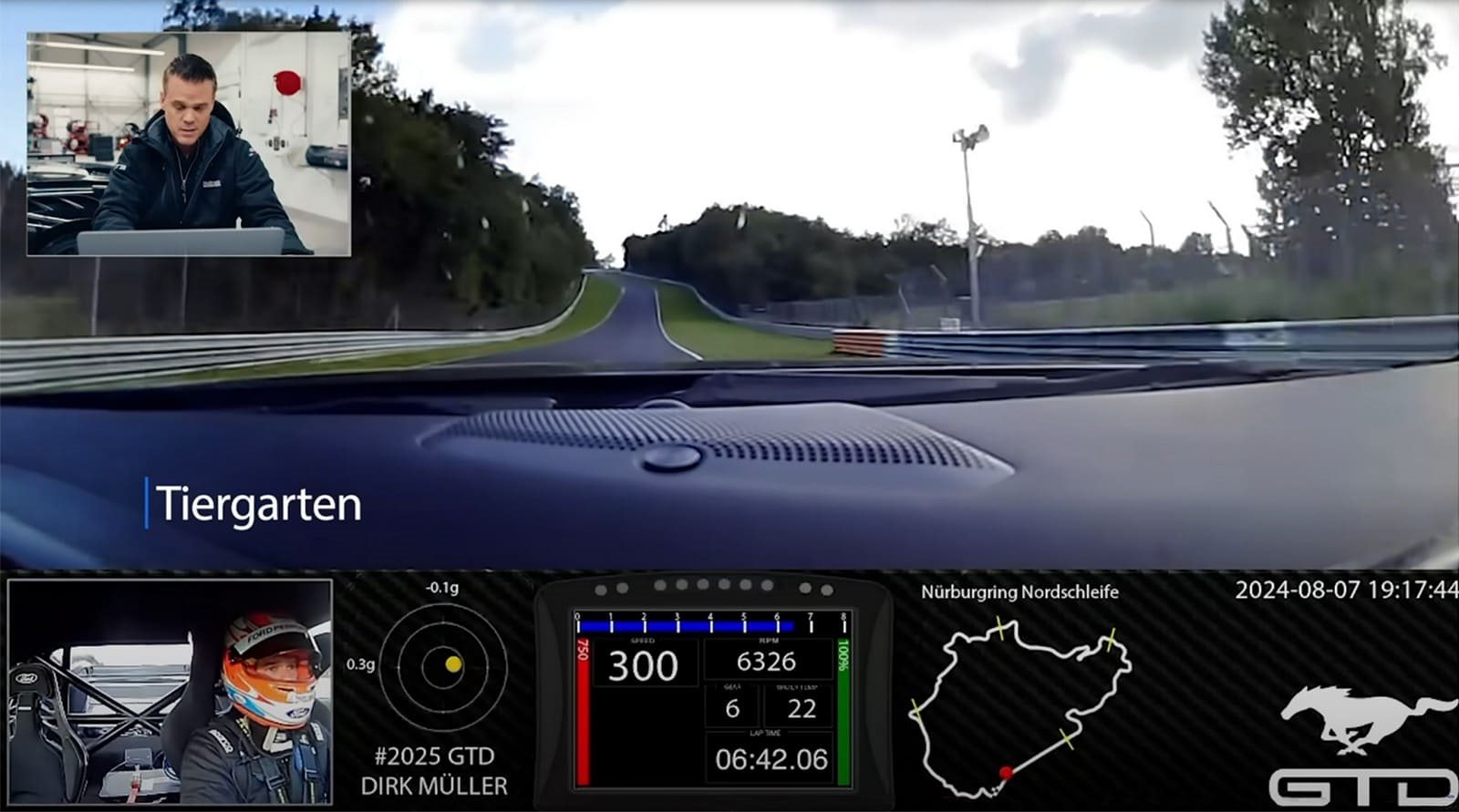 UMA AULA DE PILOTAGEM COM O FORD MUSTANG GTD EM NÜRBURGRING, foto 3