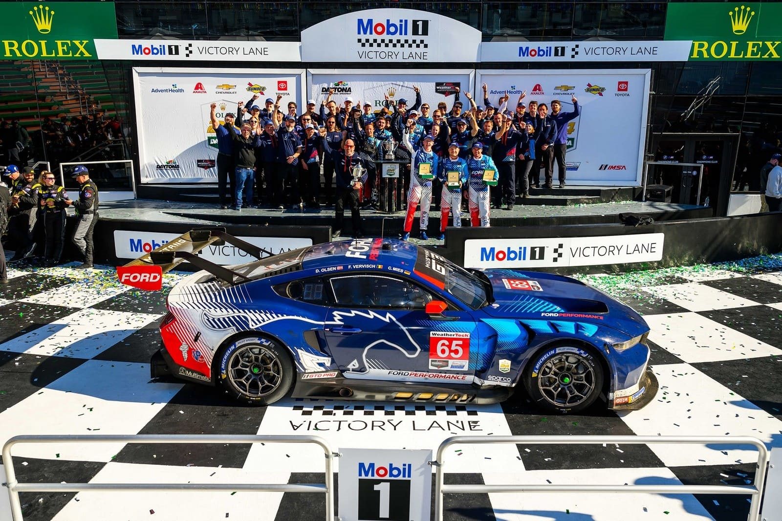 FORD MUSTANG GT3 VENCE AS 24 HORAS DE DAYTONA, foto 1