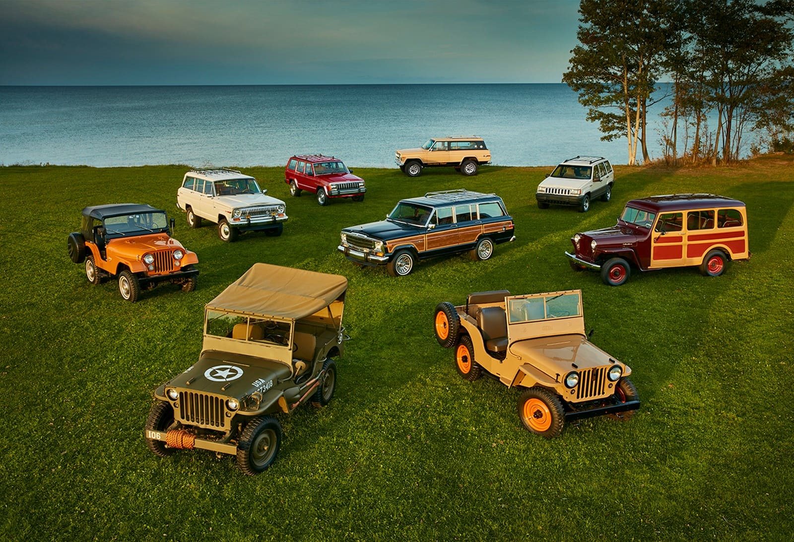 JEEP CELEBRA 80 ANOS COMO MARCA DE AUTOMÓVEIS DE USO CIVIL, foto 5