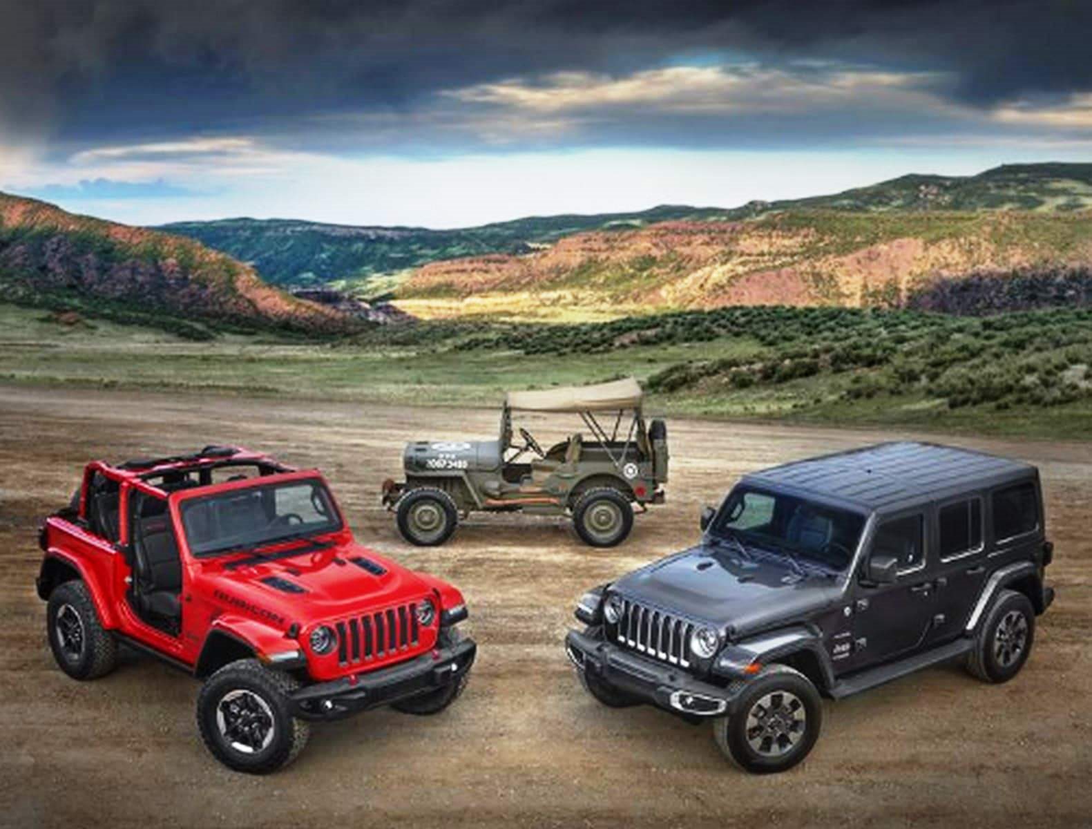 JEEP CELEBRA 80 ANOS COMO MARCA DE AUTOMÓVEIS DE USO CIVIL, foto 12