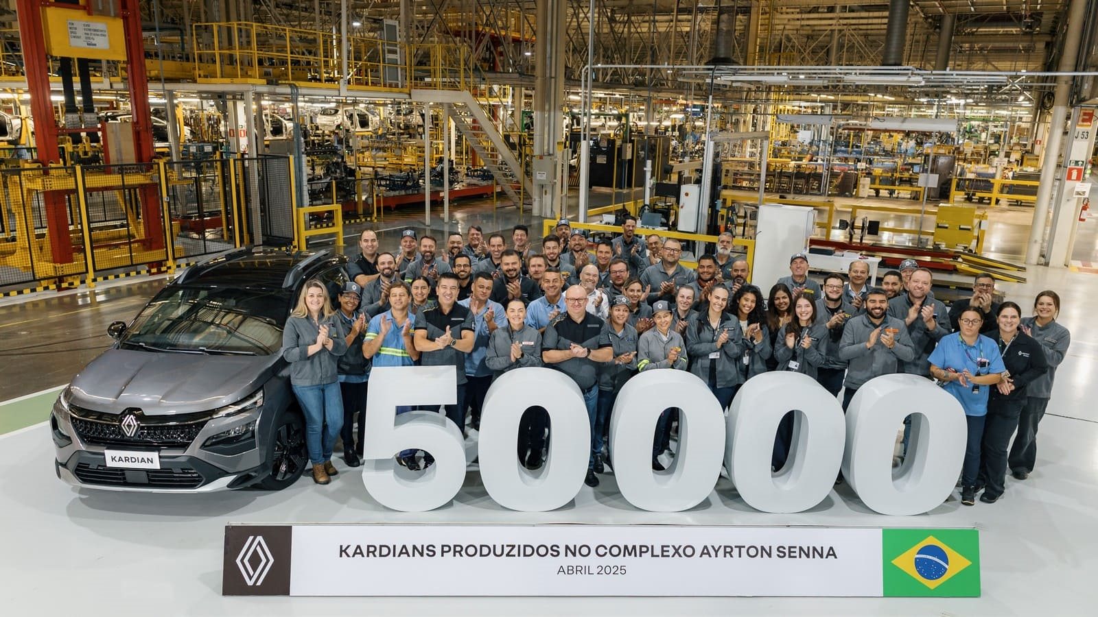 RENAULT KARDIAN ATINGE 50 MIL UNIDADES PRODUZIDAS NO BRASIL, foto 1