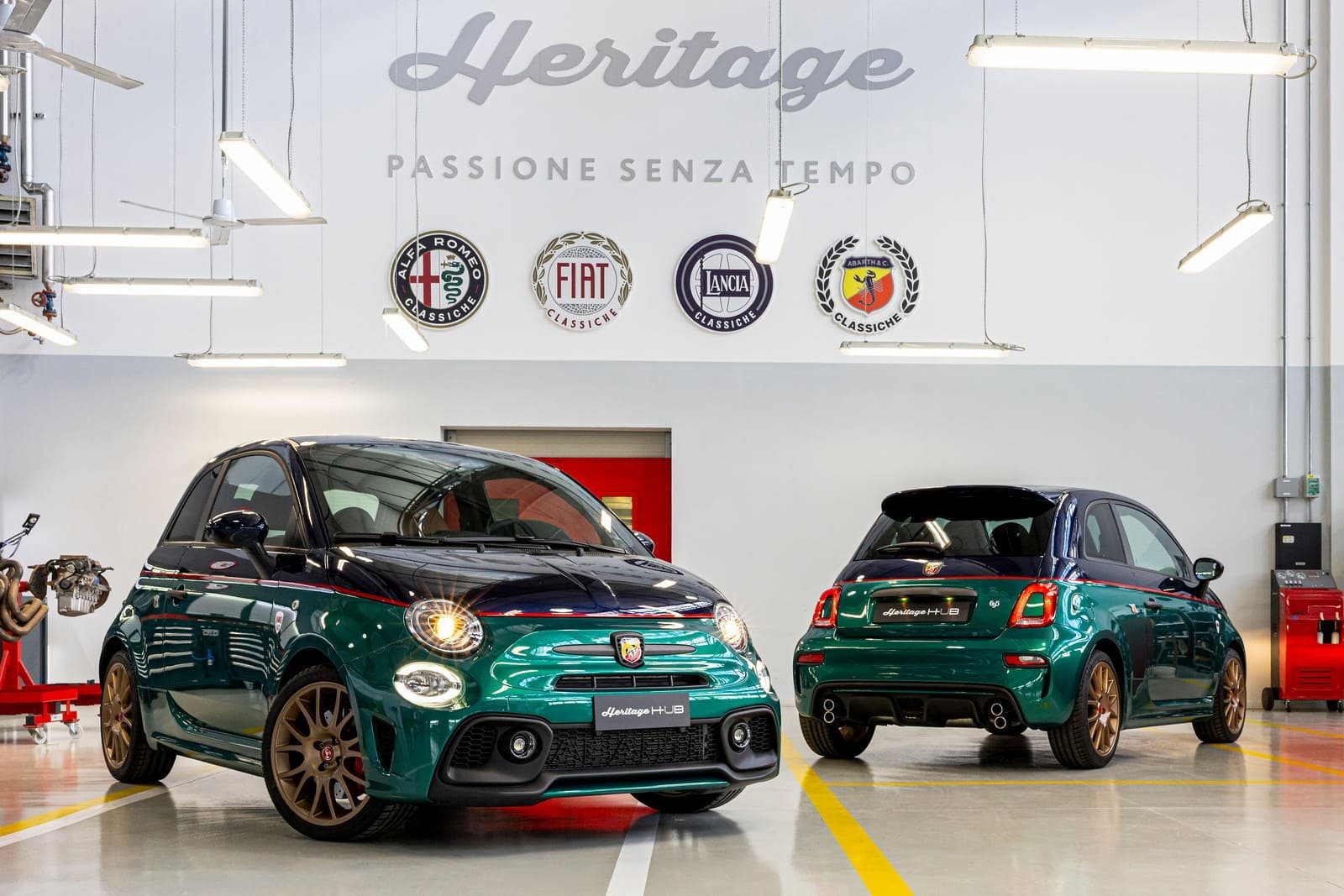STELLANTIS HERITAGE E CLUB ITALIA DÃO VIDA A OITO MODELOS EXCLUSIVOS DO ABARTH 695, foto 1
