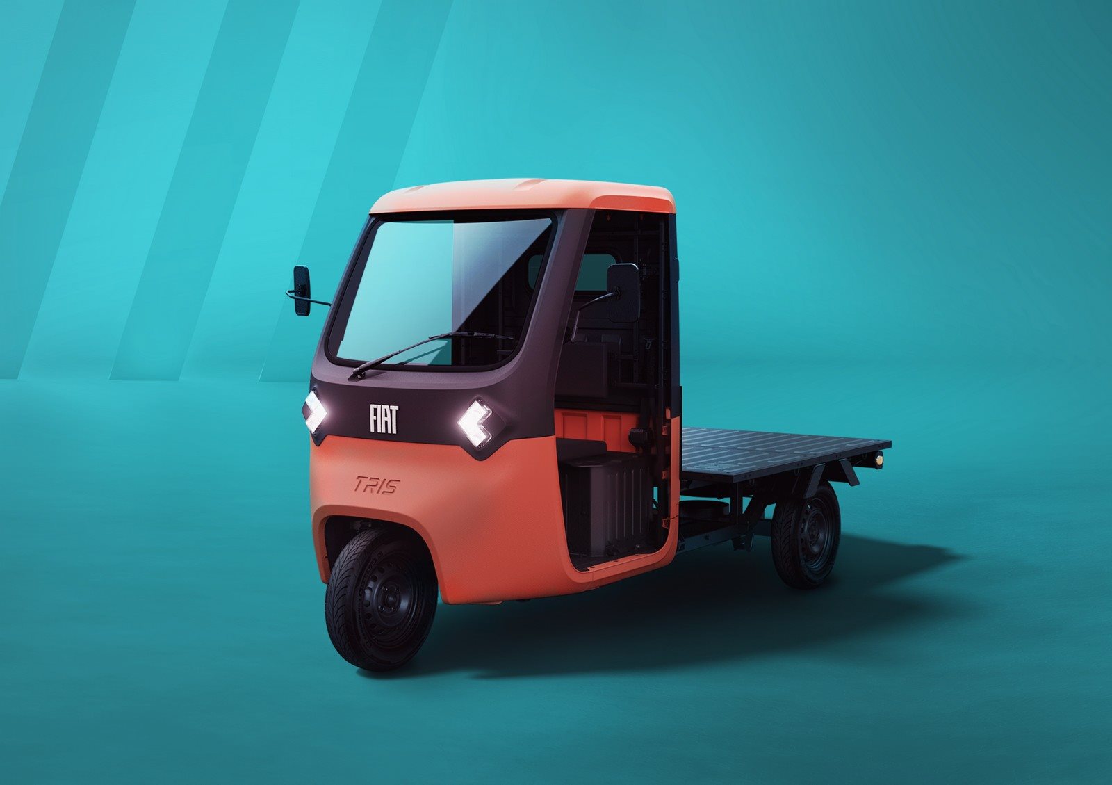A FIAT PROFESSIONAL REVOLUCIONA A MICROMOBILIDADE COM O TRIS, O PRIMEIRO VEÍCULO ELÉTRICO DE TRÊS RODAS DA FIAT PARA ENTREGAS B2B LAST MILE SUSTENTÁVEIS, foto 2