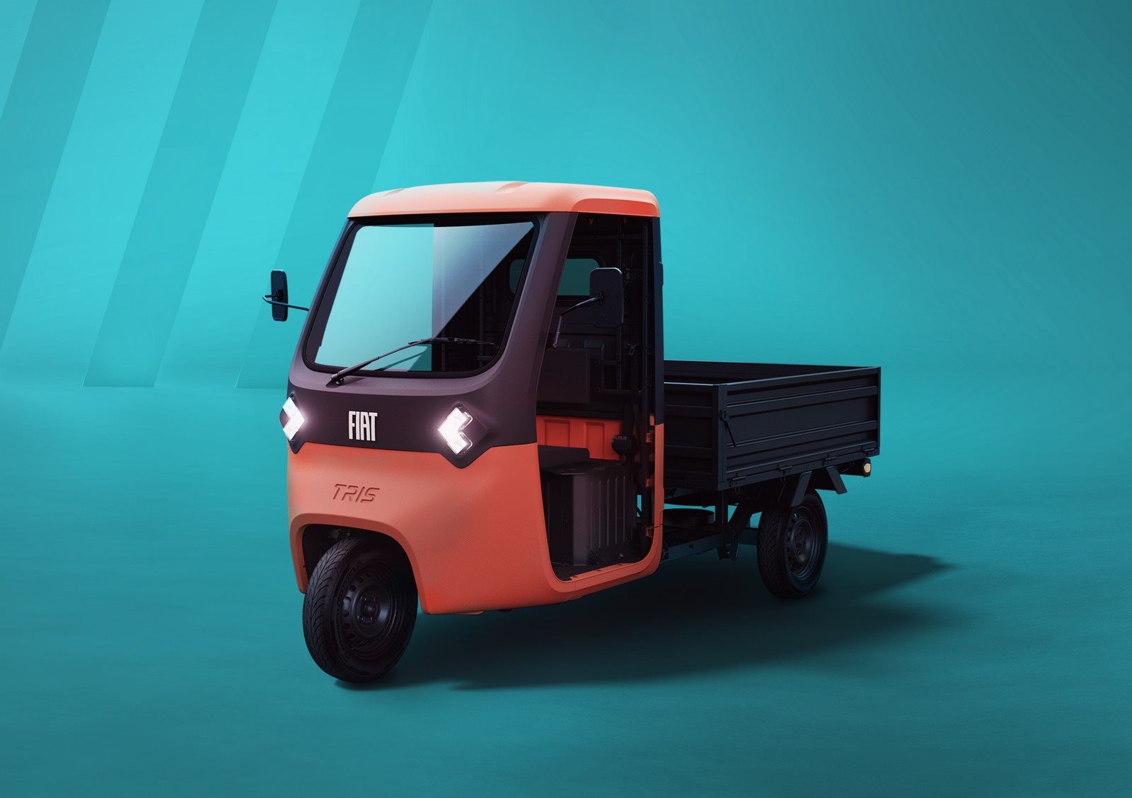 A FIAT PROFESSIONAL REVOLUCIONA A MICROMOBILIDADE COM O TRIS, O PRIMEIRO VEÍCULO ELÉTRICO DE TRÊS RODAS DA FIAT PARA ENTREGAS B2B LAST MILE SUSTENTÁVEIS, foto 3