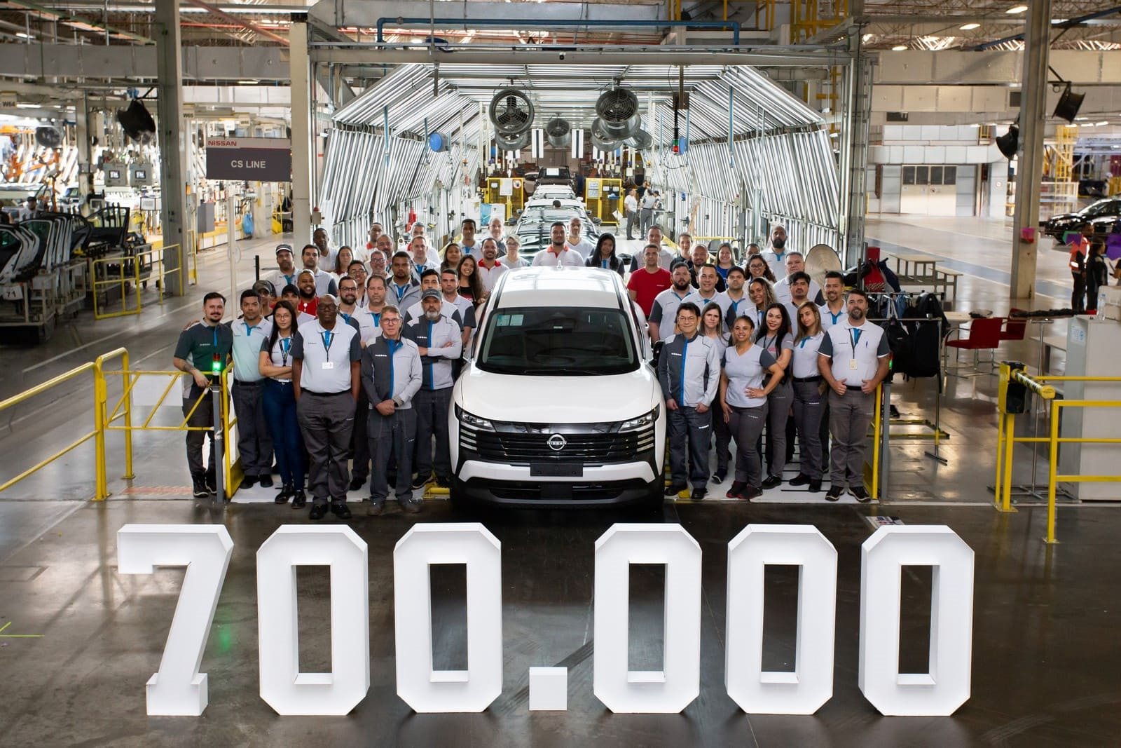 NOVO NISSAN KICKS SENSE É O CARRO NÚMERO 700 MIL PRODUZIDO NO COMPLEXO INDUSTRIAL DE RESENDE (RJ), foto 1