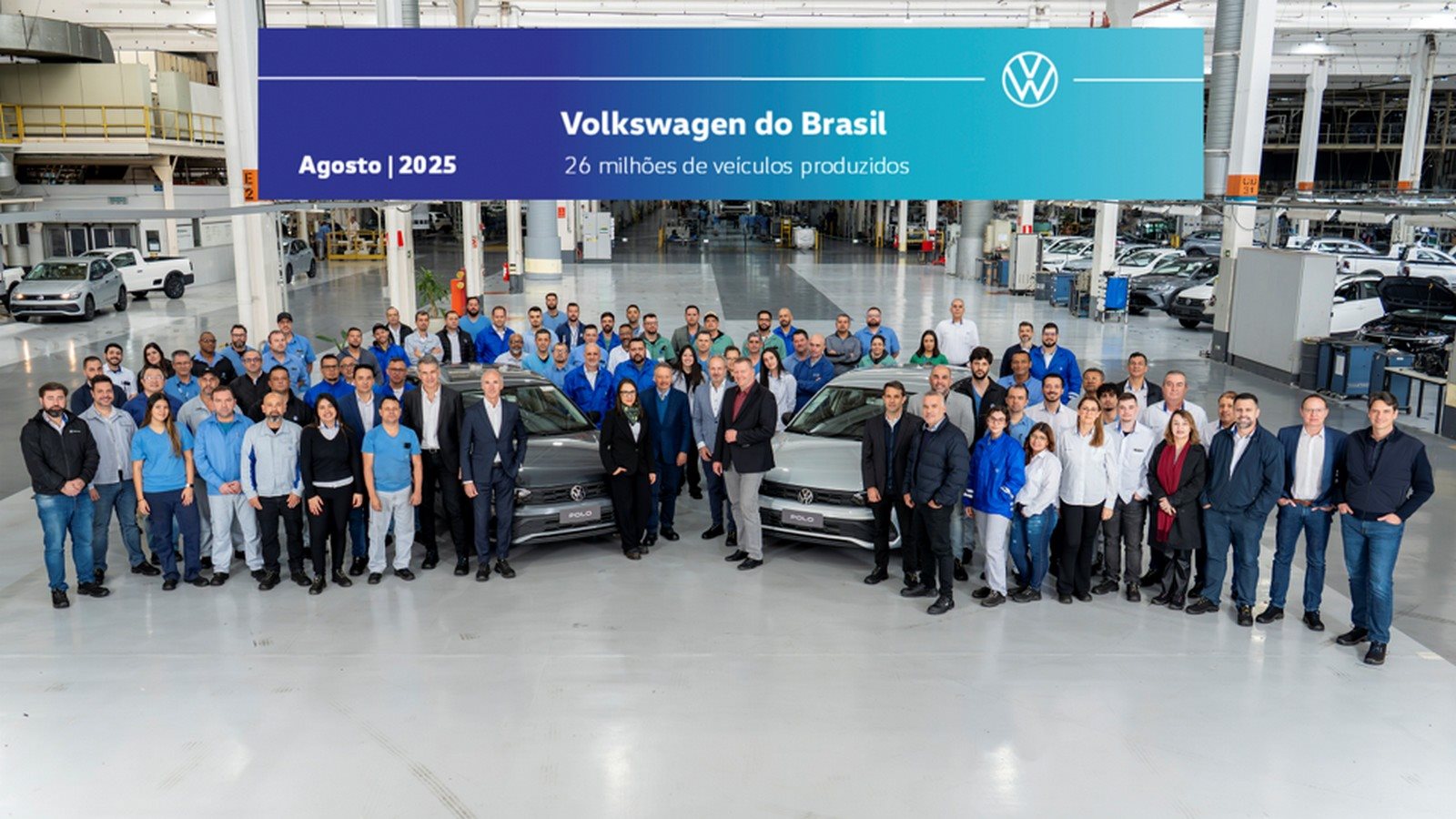VOLKSWAGEN PRODUZ 26 MILHÕES DE VEÍCULOS NO BRASIL, foto 1