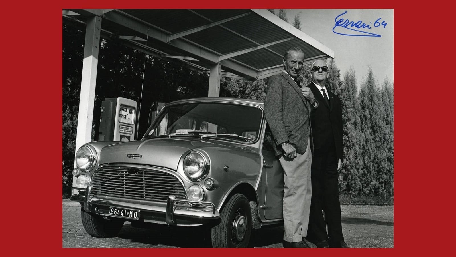 O MINI TAMBÉM ESTEVE NA GARAGEM DE ENZO FERRARI, foto 3