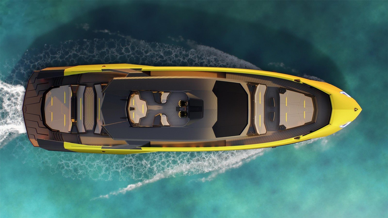 AUTOMOBILI LAMBORGHINI E O ITALIAN SEA GROUP APRESENTAM O NOVO TECNOMAR LAMBORGHINI 101FT, foto 5