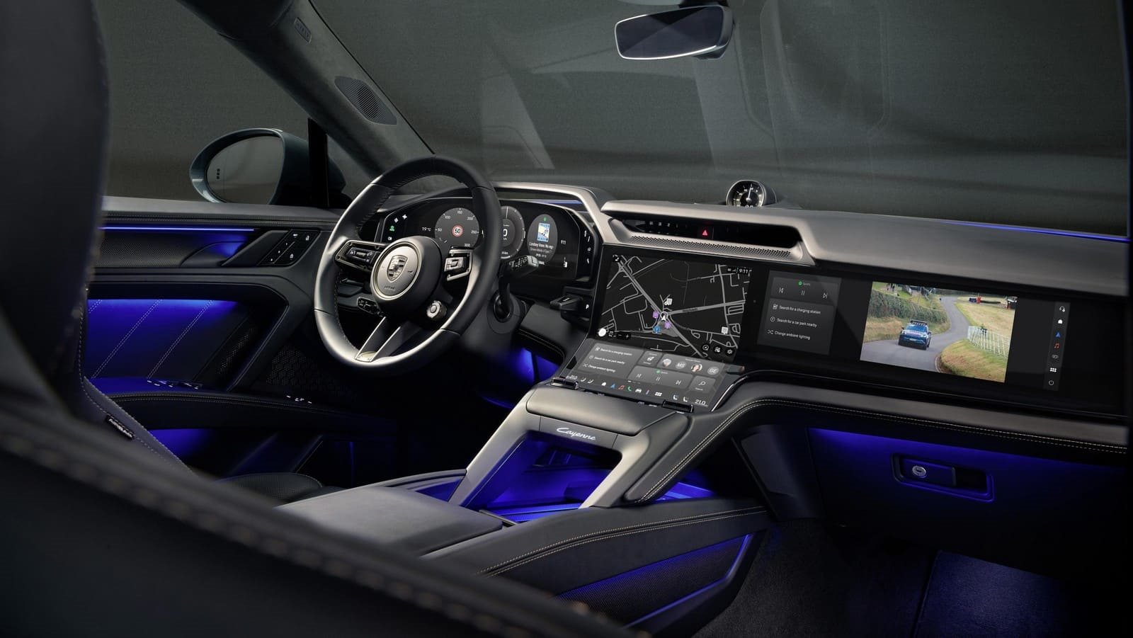 O CAYENNE ELECTRIC MOSTRA O INTERIOR PORSCHE DO FUTURO, foto 4