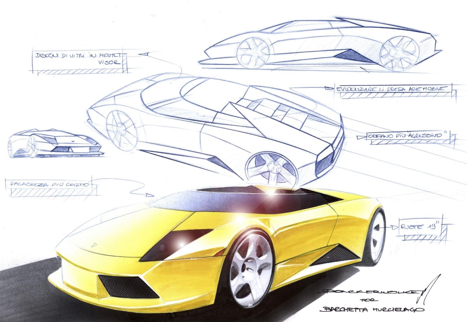 LAMBORGHINI CENTRO STILE: 20 ANOS DE DESIGN AUDACIOSO E INOVAÇÃO, foto 26