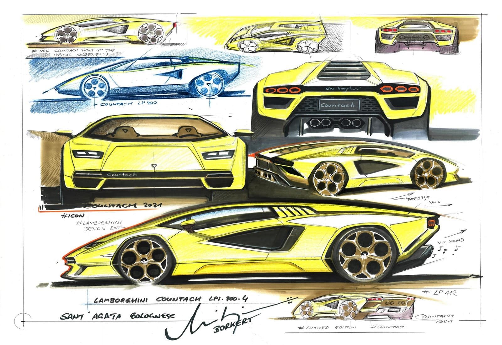 LAMBORGHINI CENTRO STILE: 20 ANOS DE DESIGN AUDACIOSO E INOVAÇÃO, foto 36