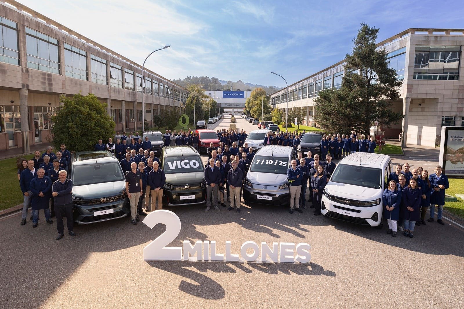 PLANTA ESPANHOLA DE VIGO FABRICOU 2 MILHÕES DE UNIDADES DA ÚLTIMA GERAÇÃO DE VEÍCULOS COMERCIAIS LEVES DO GRUPO STELLANTIS, foto 1