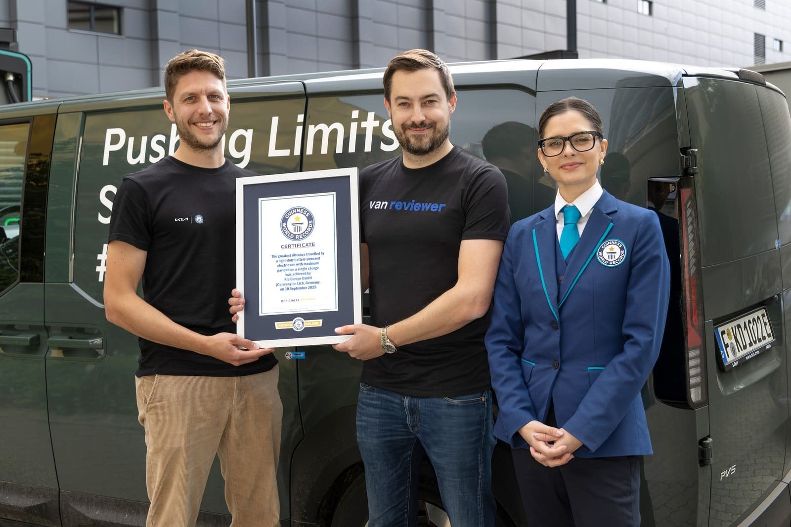 KIA PV5 CARGO ENTRA PARA O GUINNESS: 693.38 KM COM CARGA MÁXIMA EM UMA ÚNICA CARGA ELÉTRICA, foto 13