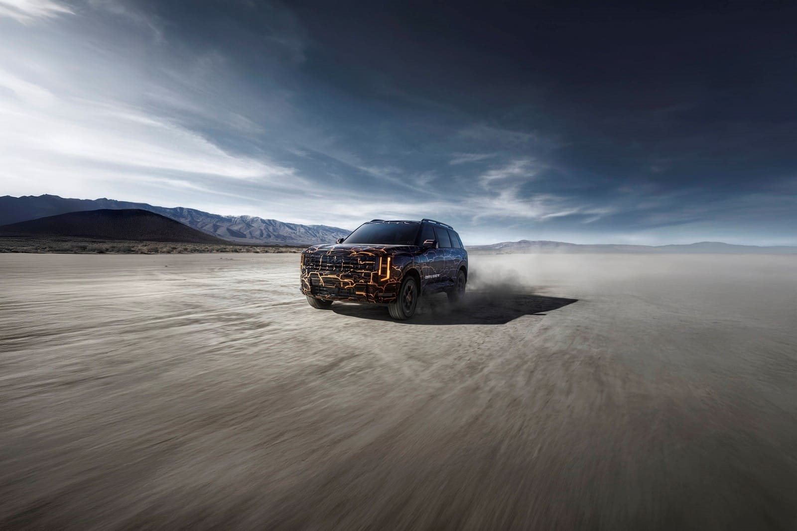 KIA TELLURIDE 2027: ARTE, CAMUFLAGEM E A NOVA FACE DO SUV COREANO, foto 1