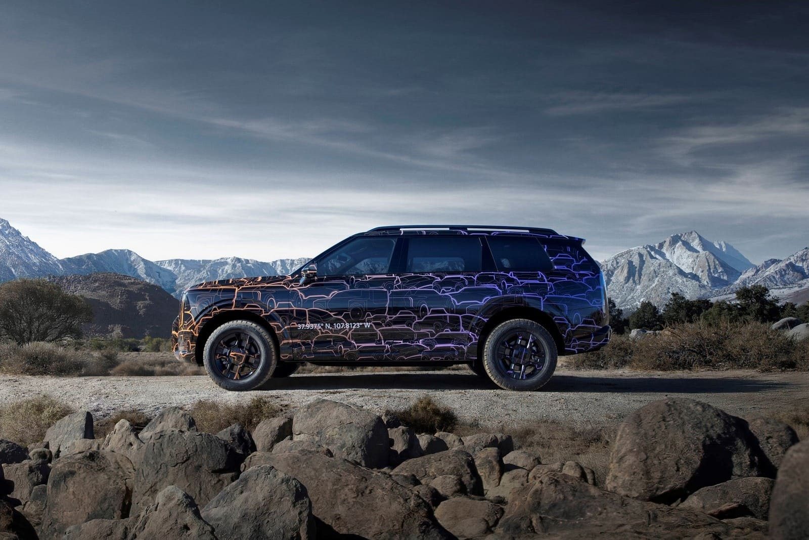 KIA TELLURIDE 2027: ARTE, CAMUFLAGEM E A NOVA FACE DO SUV COREANO, foto 3
