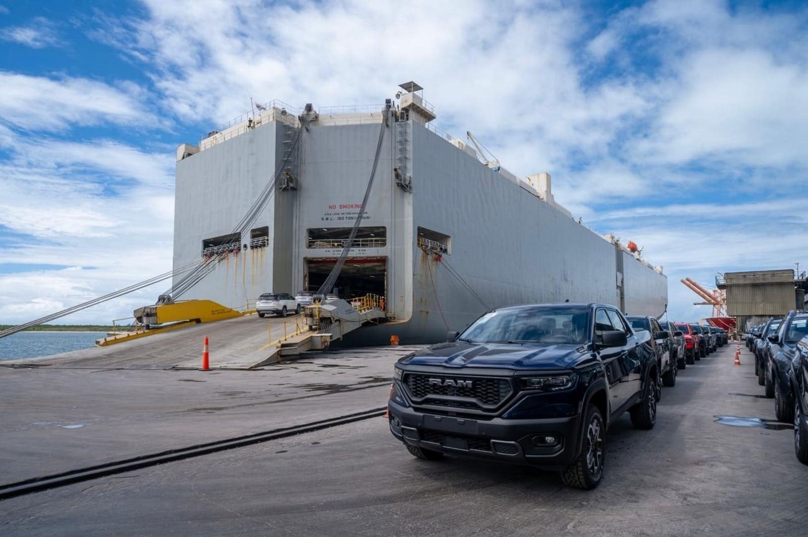 STELLANTIS INICIA EXPORTAÇÃO DA PICK-UP RAMPAGE PARA A EUROPA, foto 1