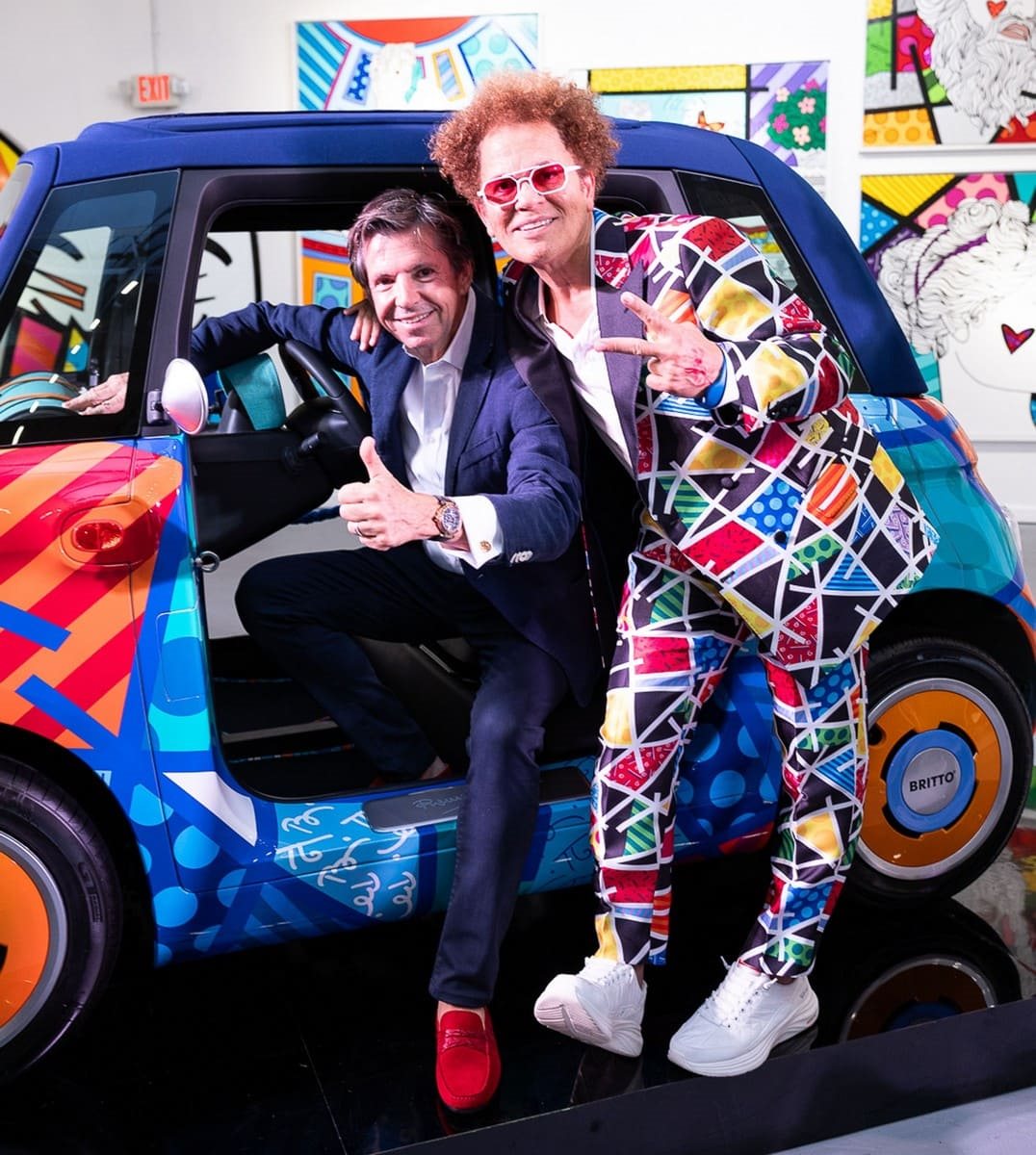 FIAT E O ARTISTA ROMERO BRITO APRESENTAM UM FIAT TOPOLINO EXCLUSIVO NA SEMANA DE ARTE DE MIAMI, foto 1