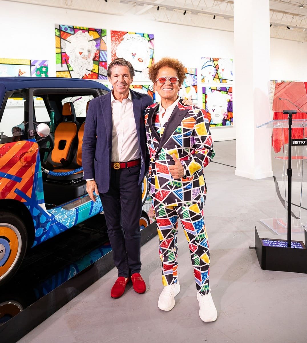 FIAT E O ARTISTA ROMERO BRITO APRESENTAM UM FIAT TOPOLINO EXCLUSIVO NA SEMANA DE ARTE DE MIAMI, foto 2