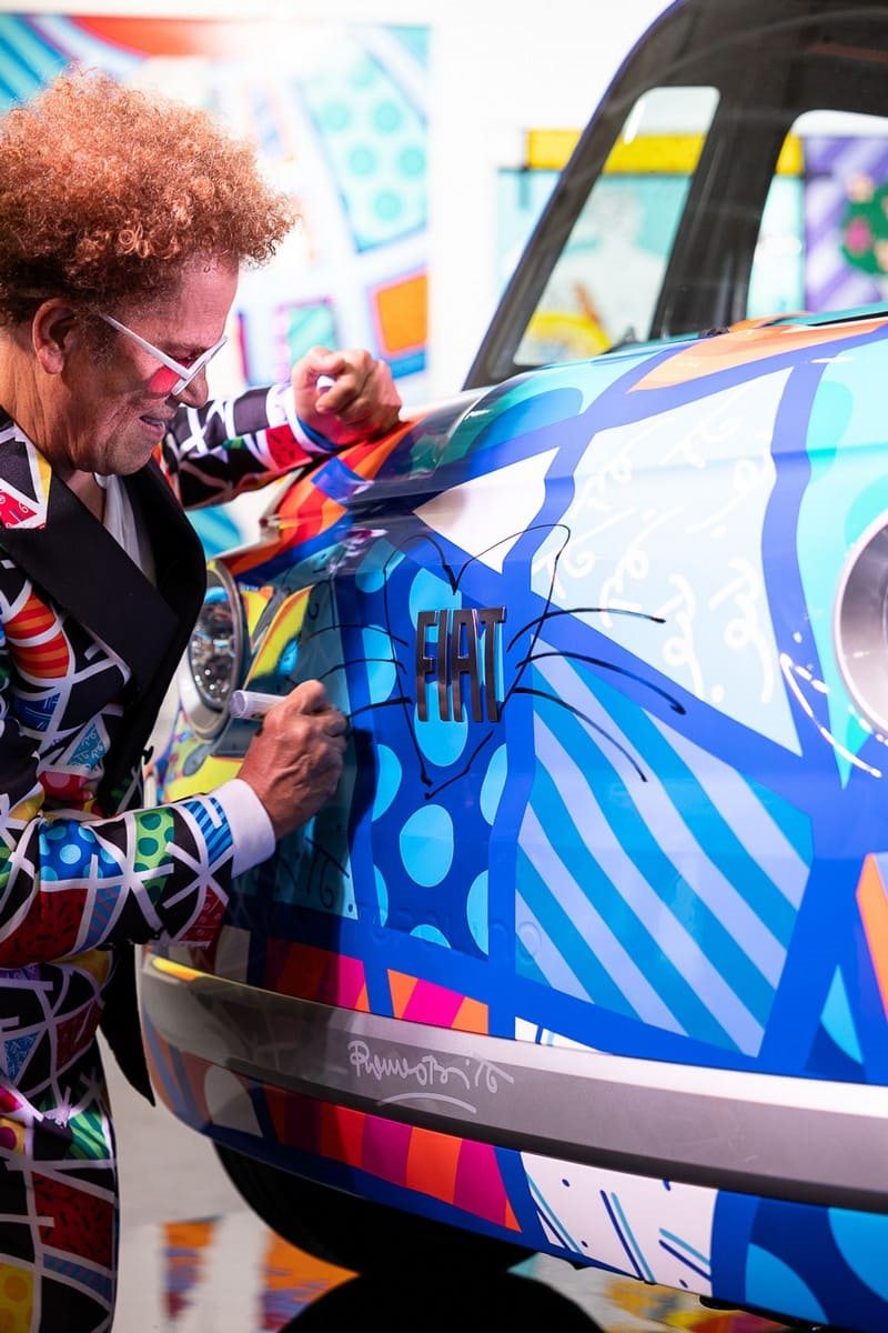 FIAT E O ARTISTA ROMERO BRITO APRESENTAM UM FIAT TOPOLINO EXCLUSIVO NA SEMANA DE ARTE DE MIAMI, foto 6