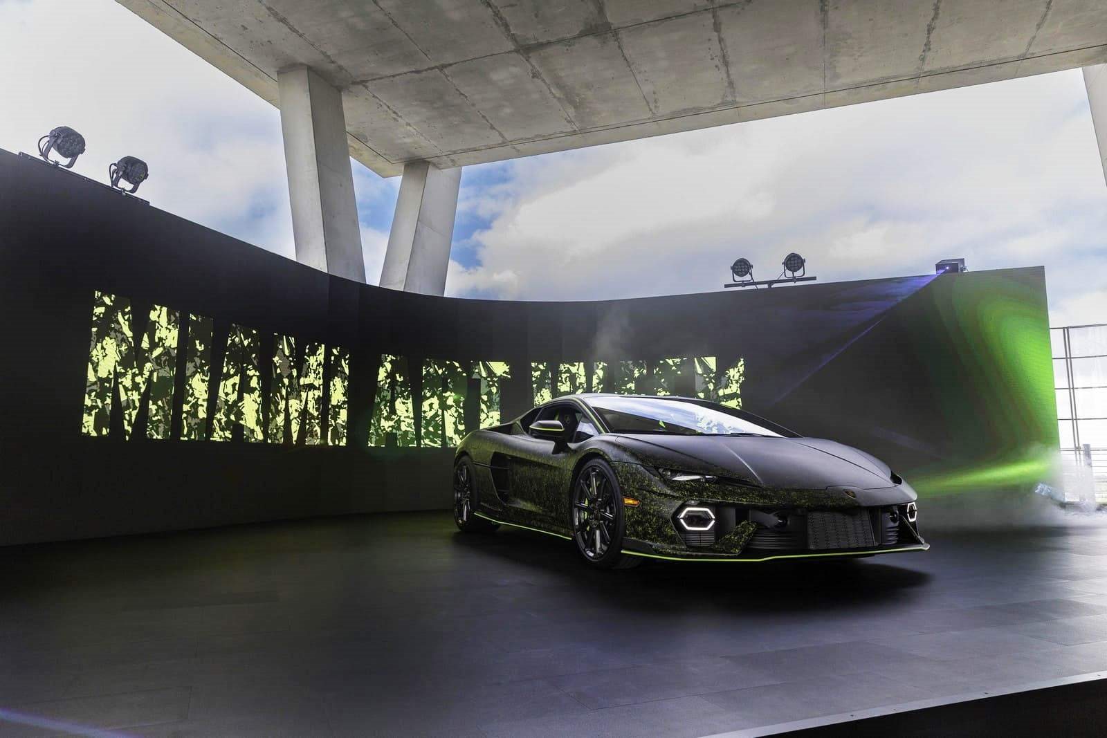 AUTOMOBILI LAMBORGHINI TROUXE A ARTE ITALIANA PARA MIAMI BEACH COM UM TEMERARIO DE DESIGN EXCLUSIVO DURANTE A ART BASEL MIAMI 2025, foto 18