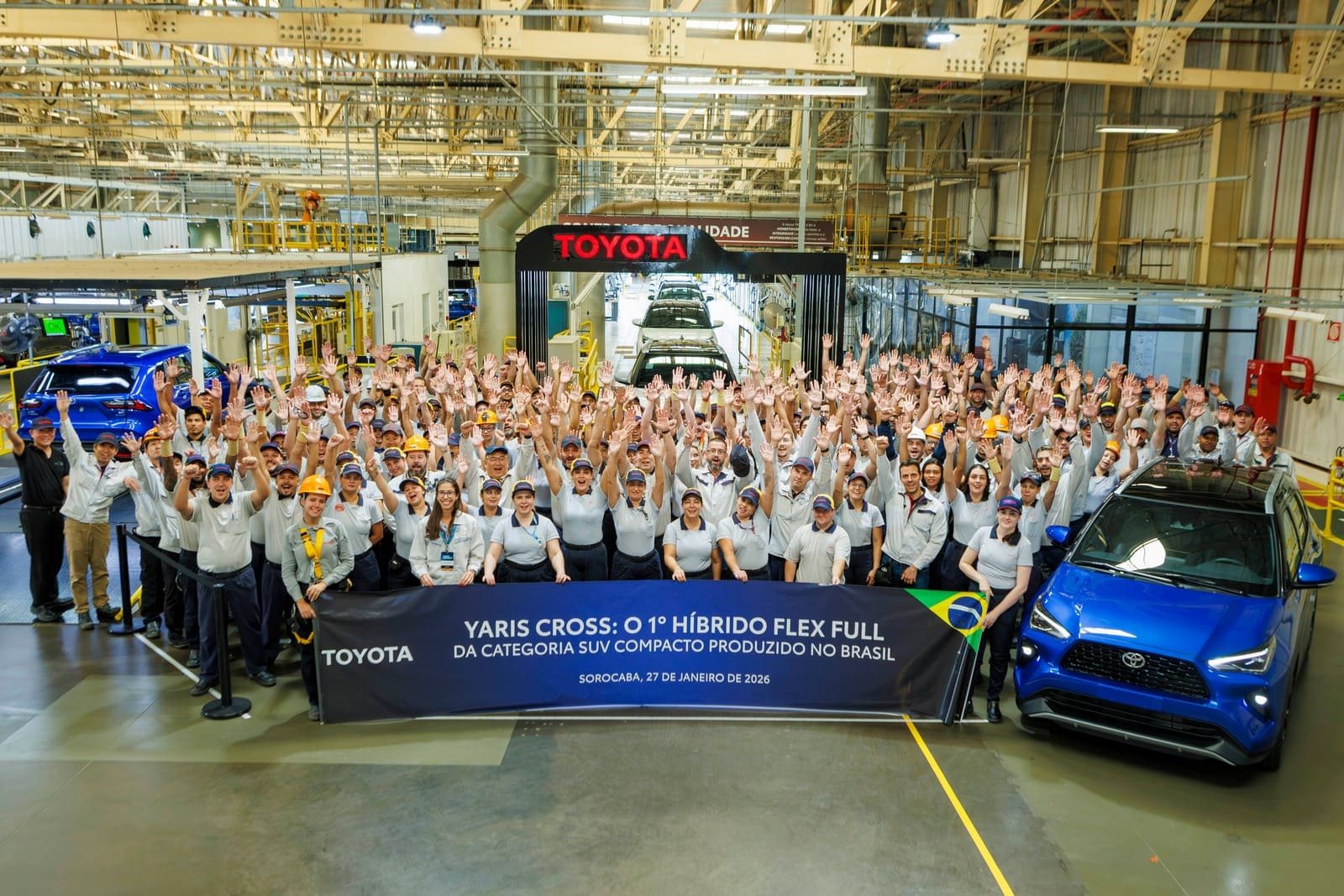 TOYOTA INICIA PRODUÇÃO DO NOVO YARIS CROSS NO BRASIL E ESTREIA NO SEGMENTO DE SUVS COMPACTOS, foto 2